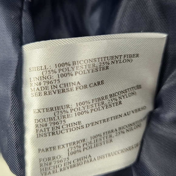 MICHAEL Michael Kors Navy Blue With Gold Hardware Utility Jacket - Picture 7 of 9